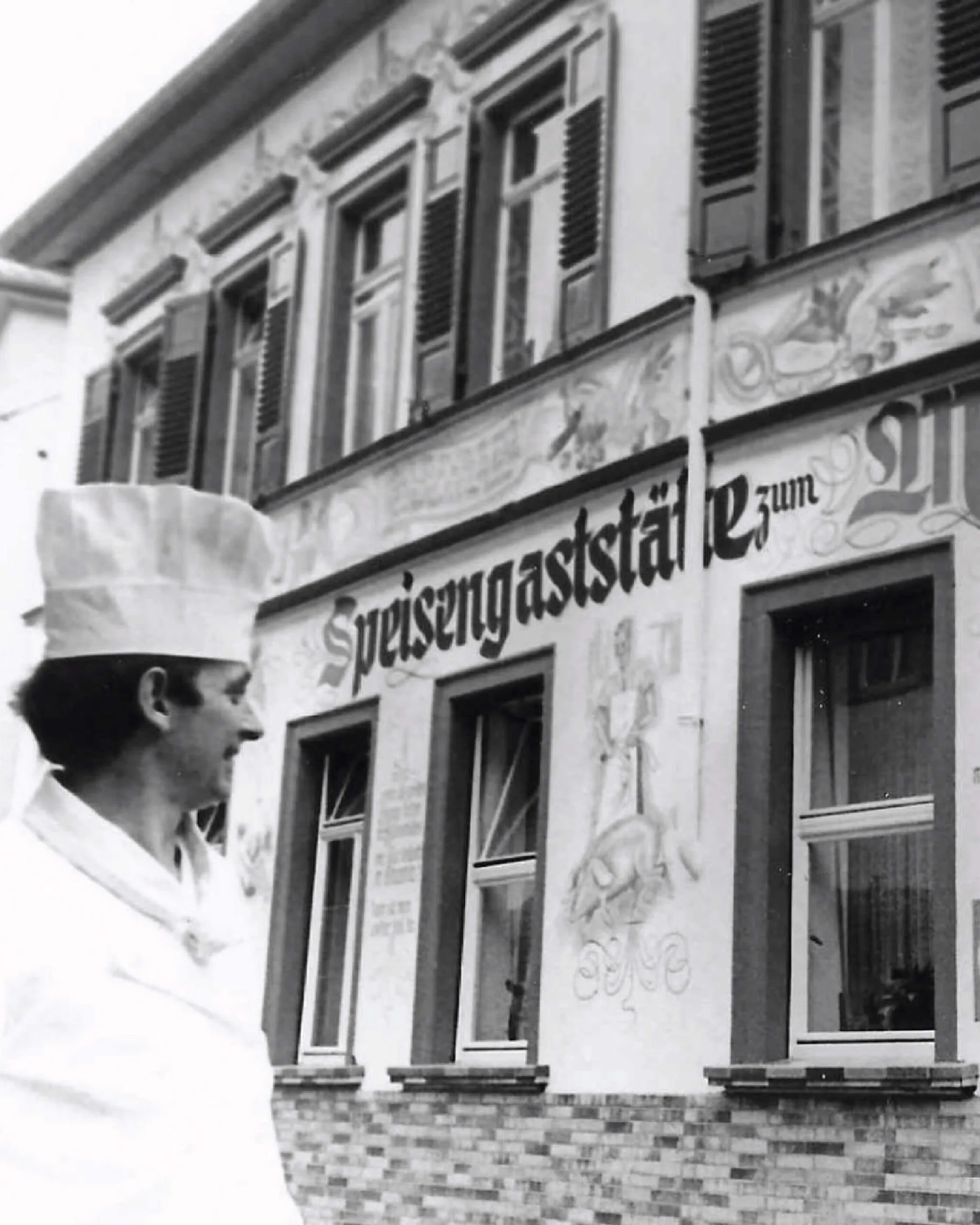Restaurant Hotel damals